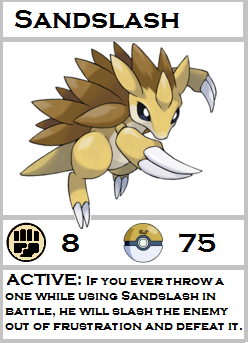 Sandslash, Pokédex